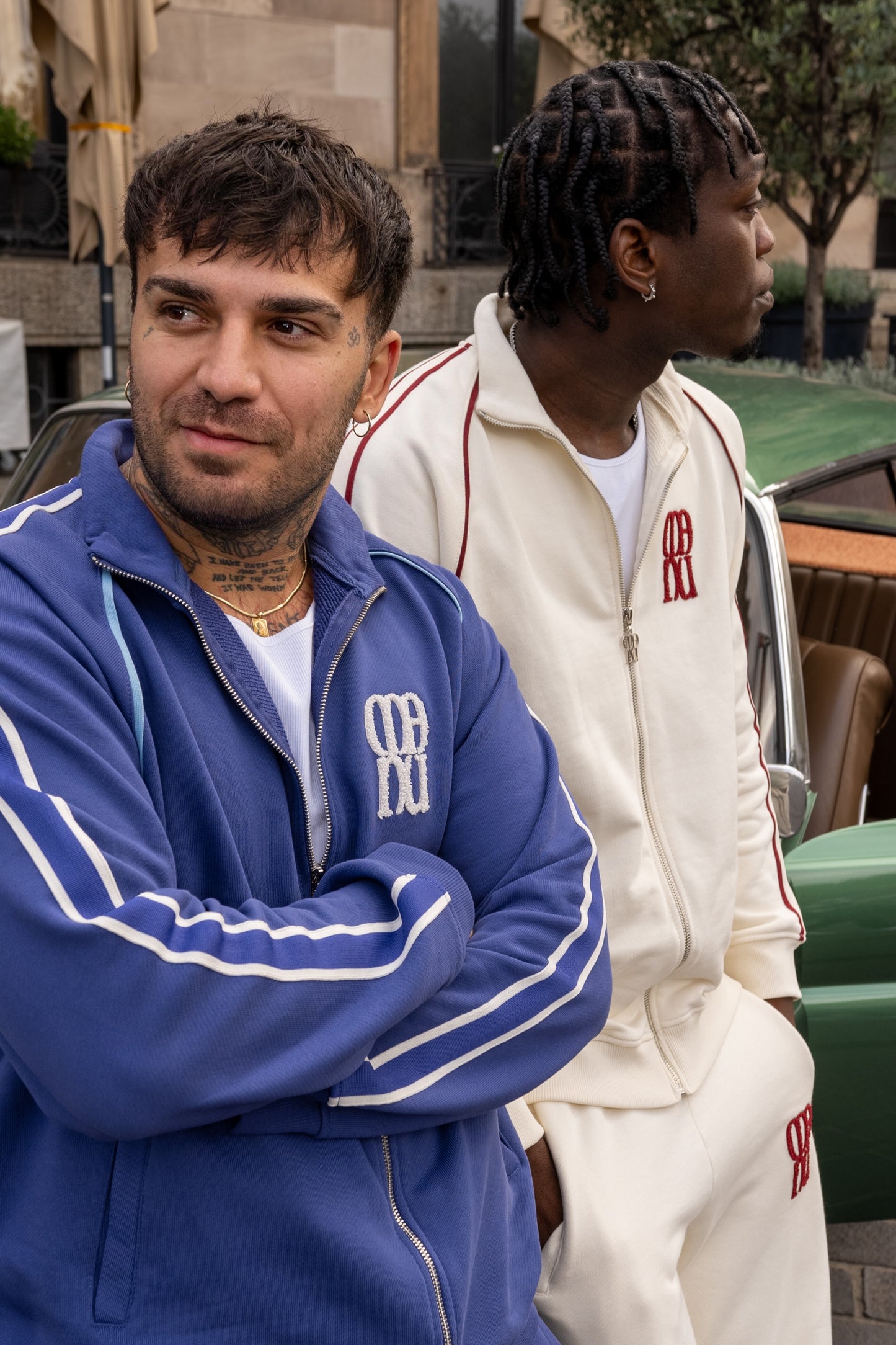 TRACKJACKET NAVY BLUE