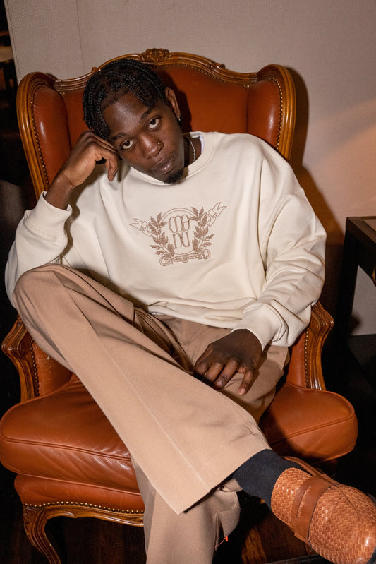 CREWNECK BEIGE