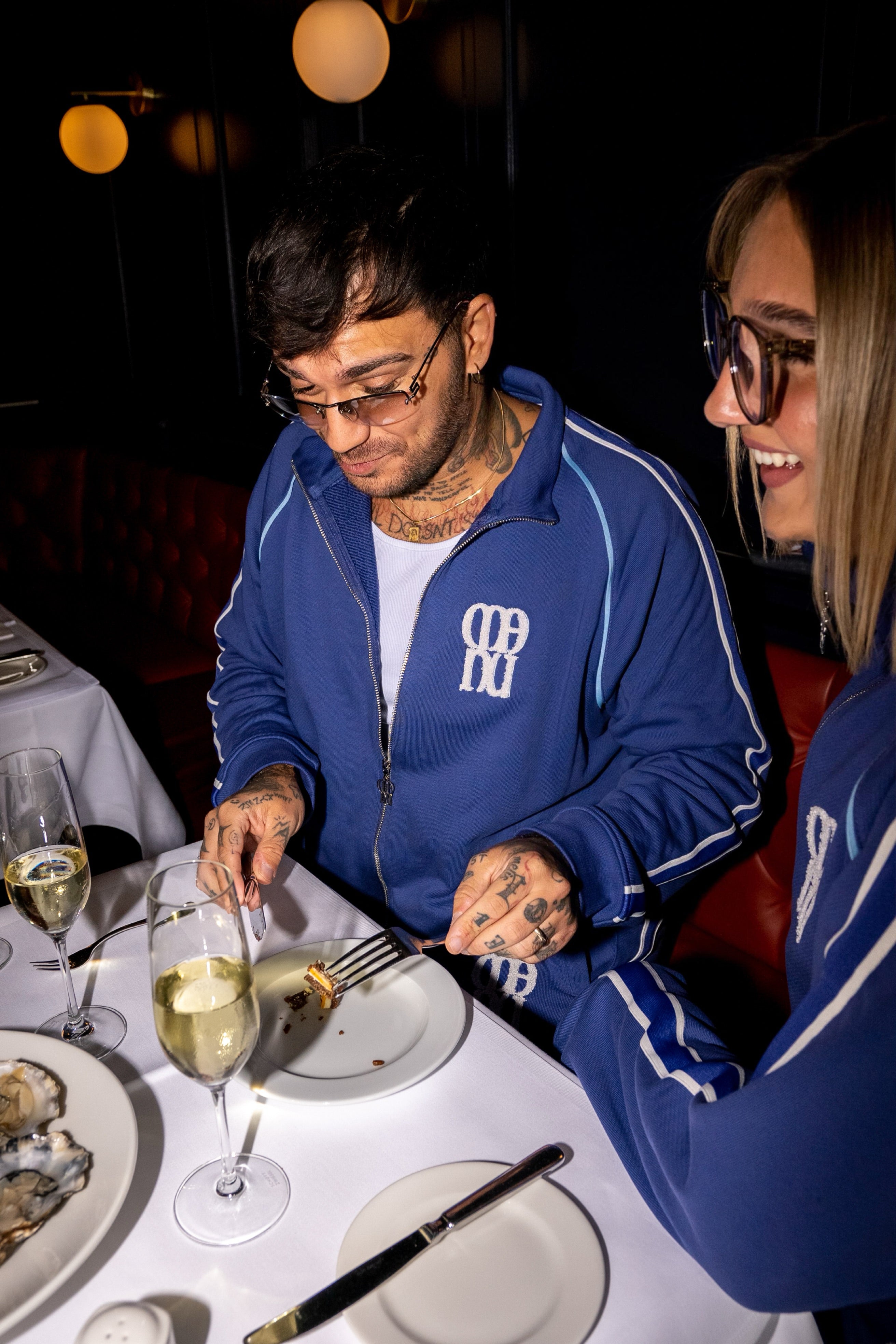 TRACKJACKET NAVY BLUE