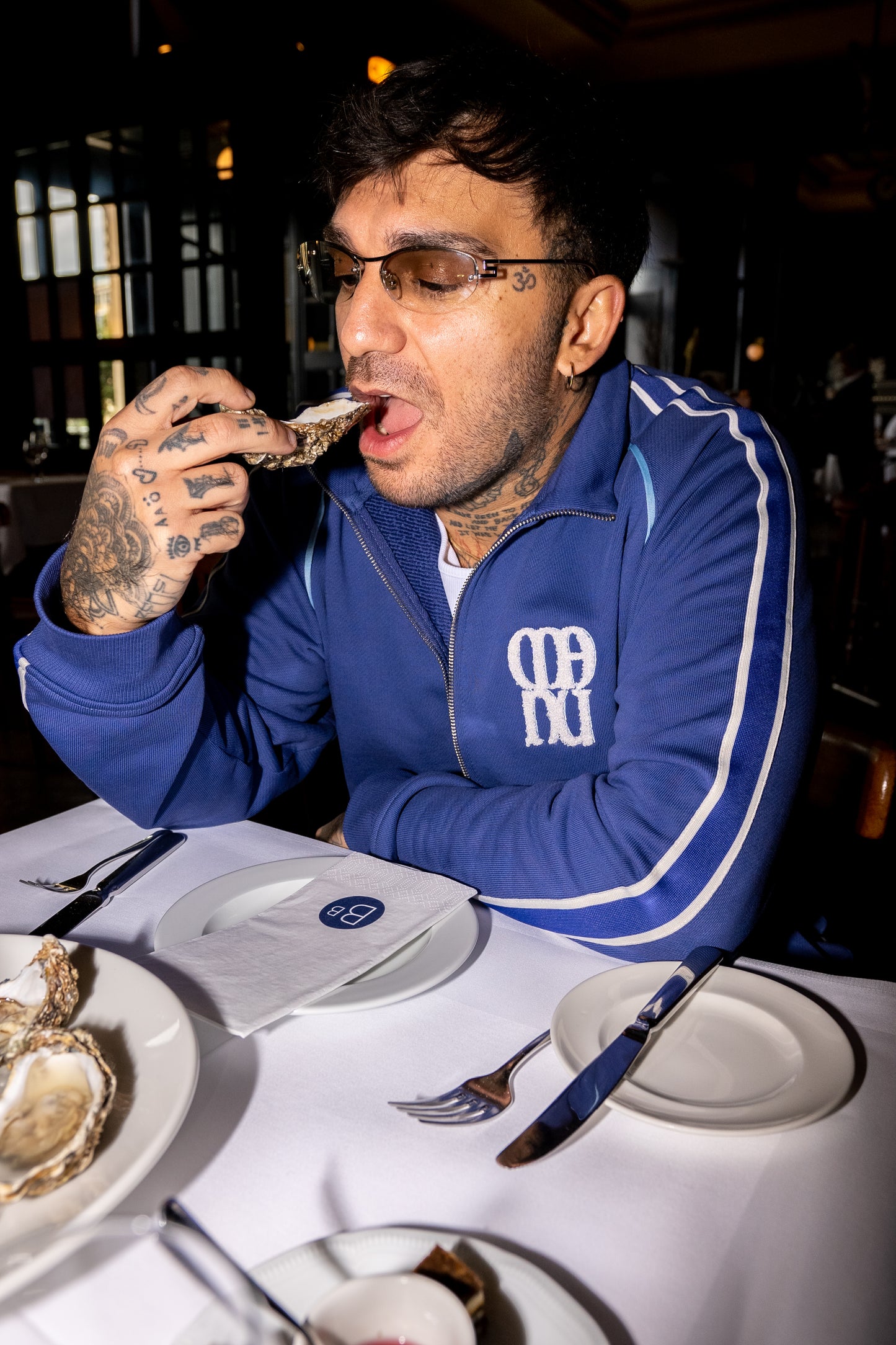 TRACKJACKET NAVY BLUE